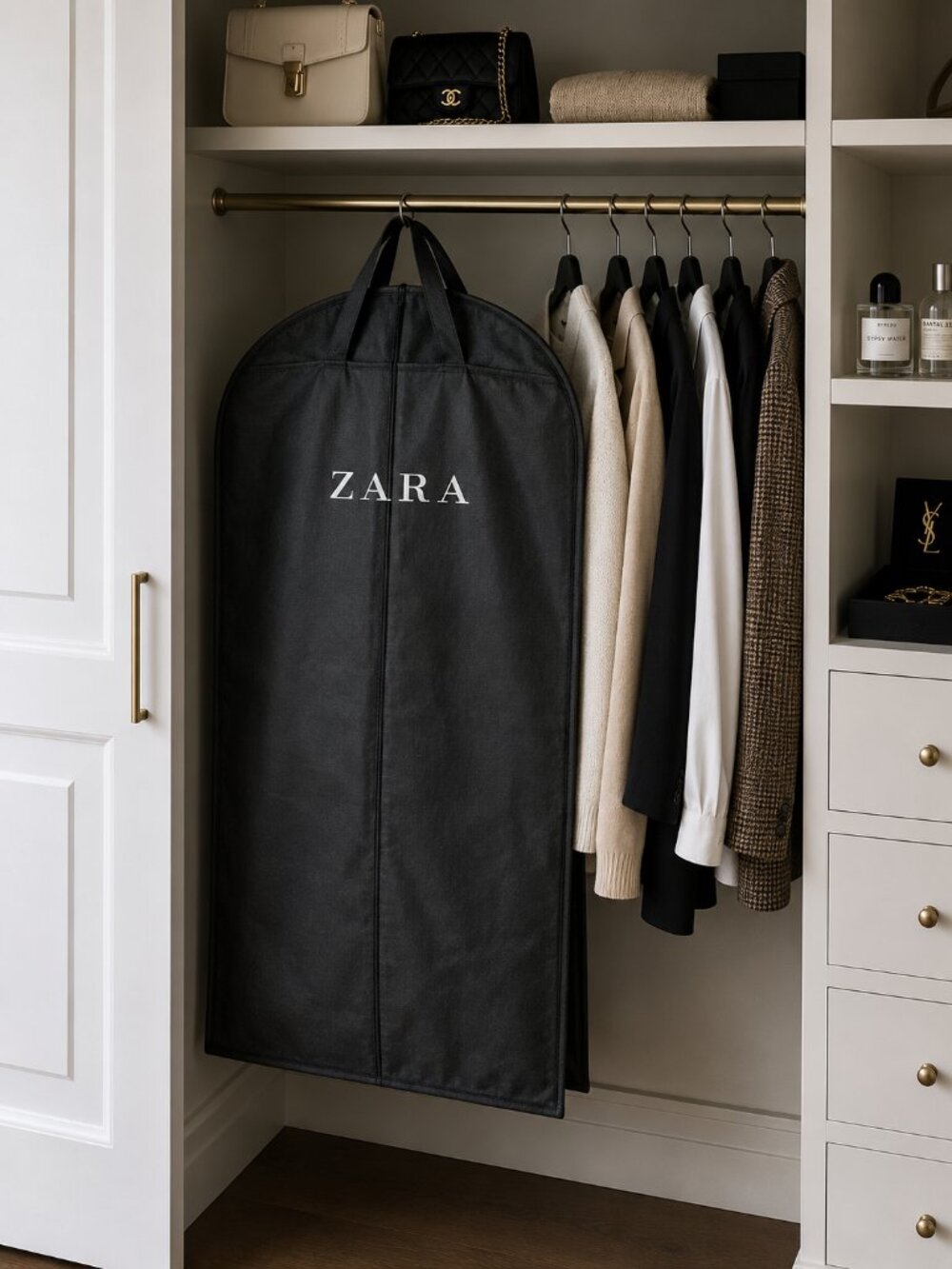 Zara Black Garment/Travel Bag